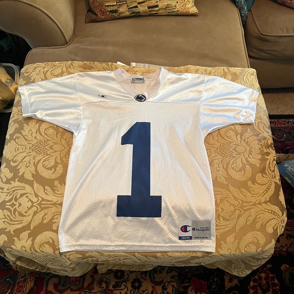 Penn State Champion Authentic Size YS Football Jersey